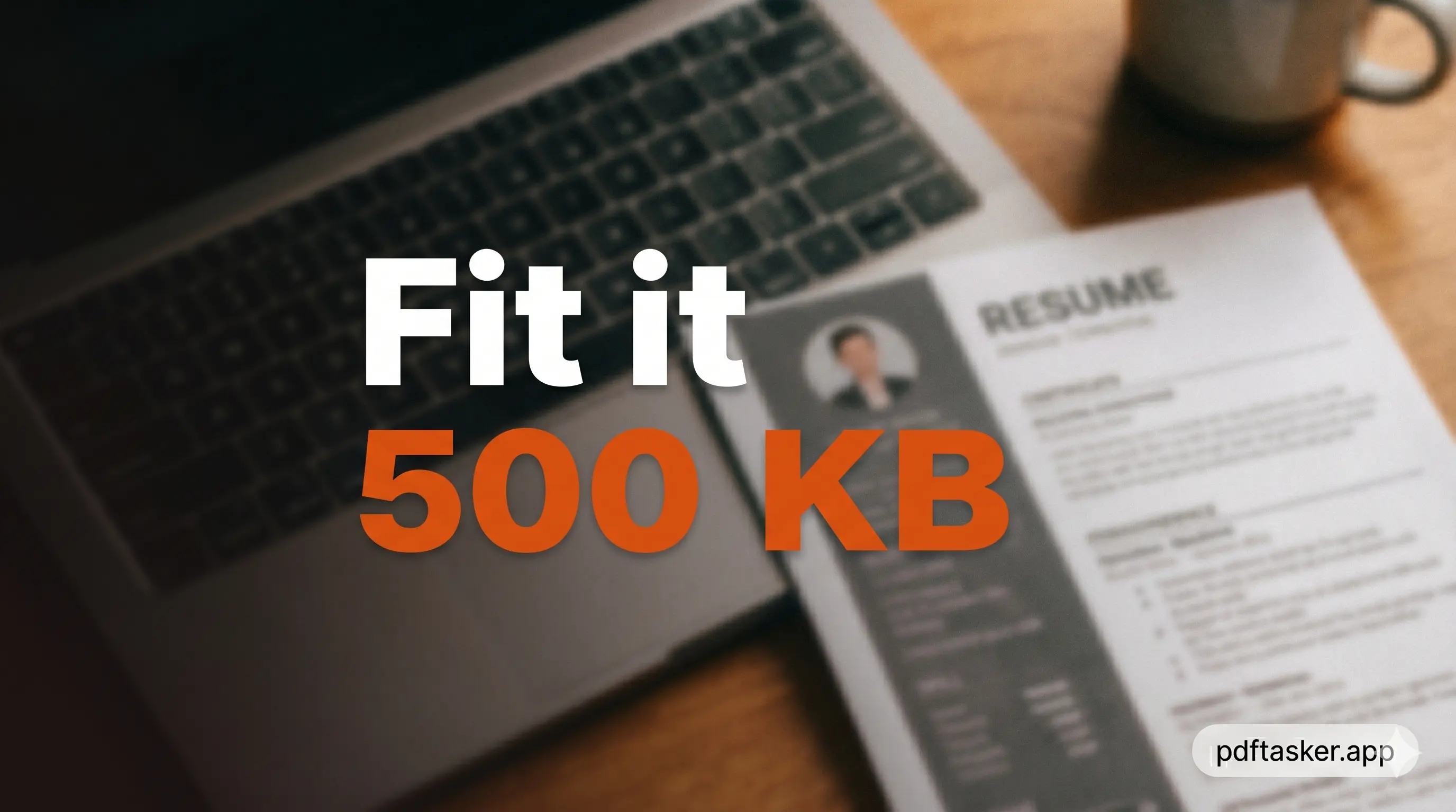 A resume file icon beside a progress bar shrinking from 8 MB to under 2 MB
