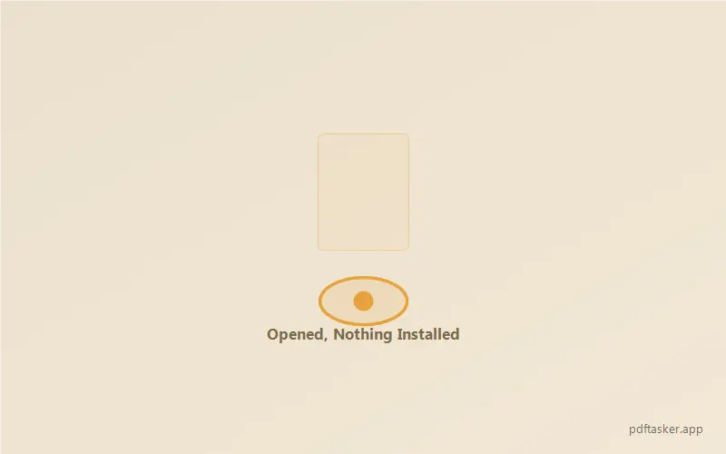 Document aur aankh (dekhne) ke chhote icon ka spot illustration, saath mein likha hai See It First, Decide After