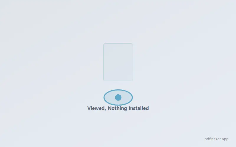 A small icon illustration of a document with a magnifying glass or eye, captioned See It First, Decide After