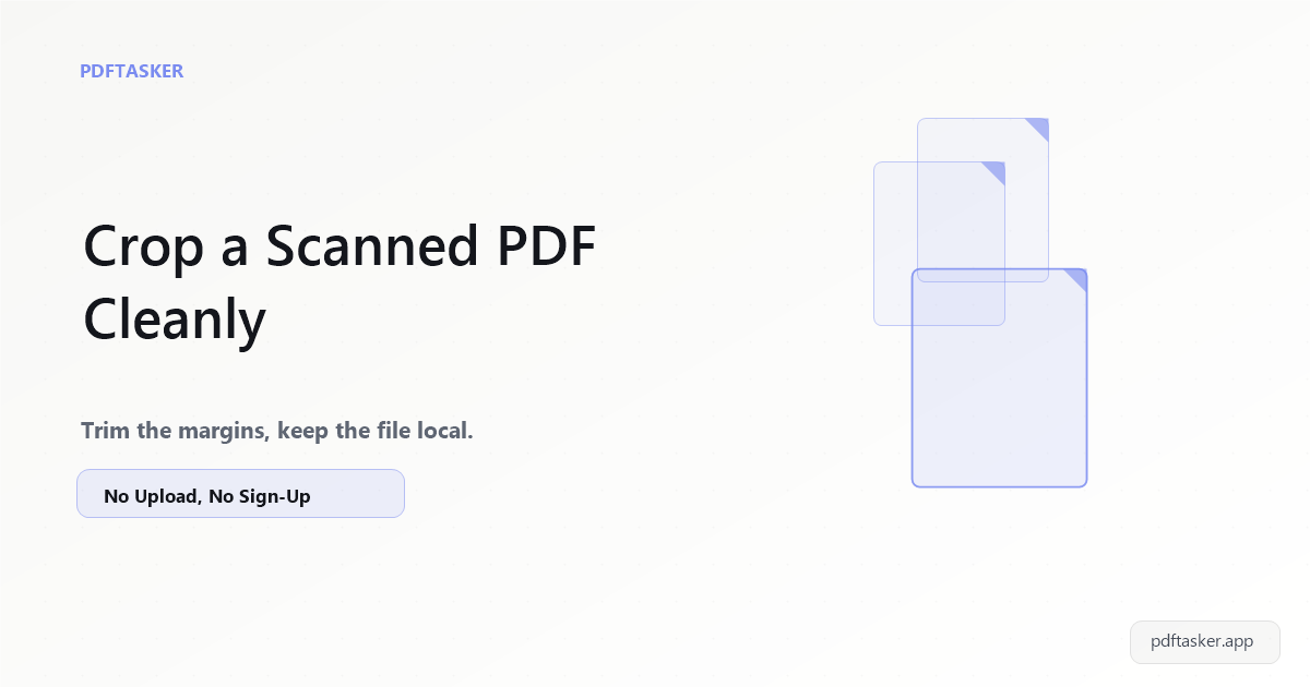 Cara Crop PDF Hasil Scan KTP Supaya Tidak Miring