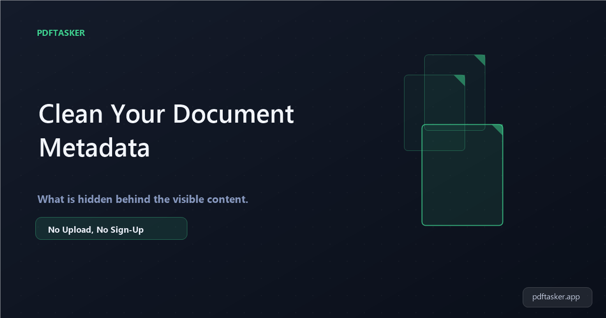 등기부등본·가족관계증명서 PDF 메타데이터 정리해서 보내는 법